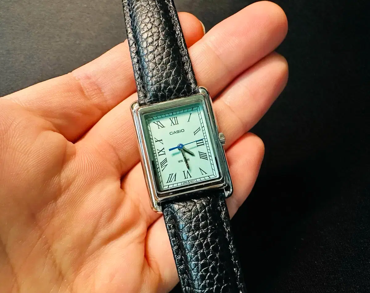 カシオタンクターコイズ LTP-B165L クォーツウォッチ販売中